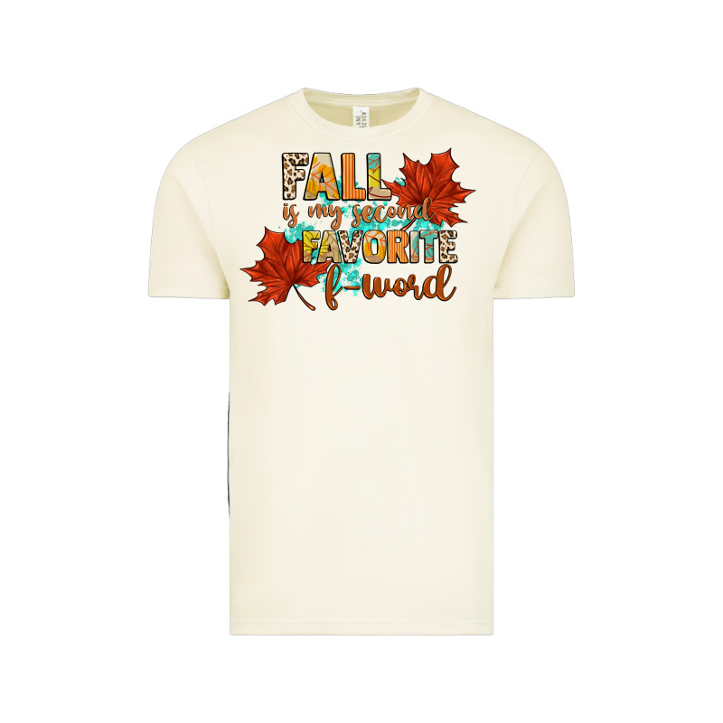 Fall Is My Second Favorite F Word Vintage Tee by CowGirlArtShop | Teevron