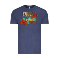 Vintage Denim fall is my second favorite f word Vintage Tee - CowGirlArtShop