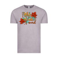 Vintage Zinc fall is my second favorite f word Vintage Tee - CowGirlArtShop