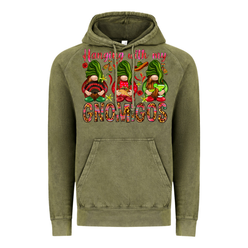 Hanging With My Gnomigos Mexico Vintage Hoodie by HowdyJamesFarm | Teevron
