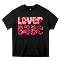 Black lover babe Heavy Core Tee - RanaPortraitStore