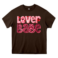 Chocolate Brown lover babe Heavy Core Tee - RanaPortraitStore