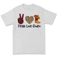Dove Grey Peace Love Rodeo Premium Tee - Bettercallsaul