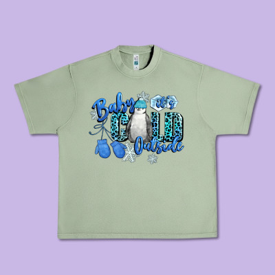 Baby Its Cold Outside Urban Heavy Tee Designed By Cowgirlartshop