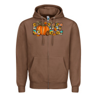 Chestnut fall love Zipper Hoodie - Artiststas