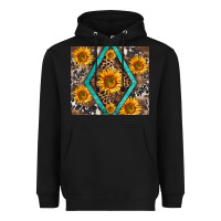 Black sunflower tumbler Heavyweight Hoodie - BarkalooDesign