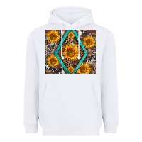 White sunflower tumbler Heavyweight Hoodie - BarkalooDesign