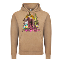 Vintage Coffee Happy Easter western Easter Day Vintage Hoodie - CowGirlArtShop