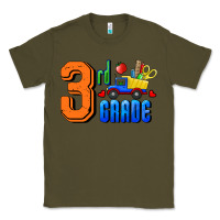 Army Green Third Grade Classic Tee - RanaPortraitStore