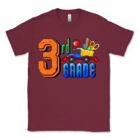 Burgundy Third Grade Classic Tee - RanaPortraitStore