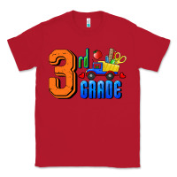Red Third Grade Classic Tee - RanaPortraitStore
