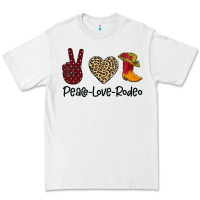 White Peace Love Rodeo Premium Tee - Bettercallsaul