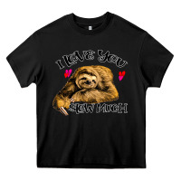 Black Valentine Sloth, I Love You Slow Much Heavy Core Tee - Bettercallsaul