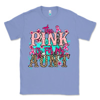 Colony Blue The pink is for my Aunt Cancer Awareness Classic Tee - HowdyJamesFarm