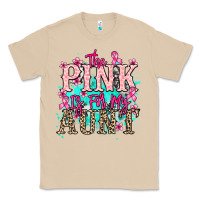 Mushroom The pink is for my Aunt Cancer Awareness Classic Tee - HowdyJamesFarm