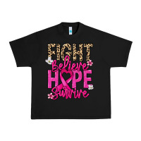 Black Fight believe hope survive Cancer Awareness Urban Heavy Tee - HowdyJamesFarm