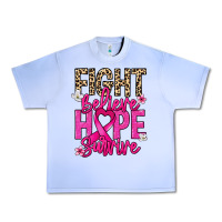 Grape Ice Fight believe hope survive Cancer Awareness Urban Heavy Tee - HowdyJamesFarm