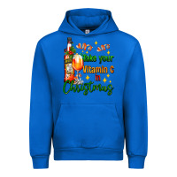 Cobalt take your vitamin c in christmas Urban Hoodie - AdoDesignShop