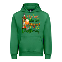 Emerald take your vitamin c in christmas Urban Hoodie - AdoDesignShop