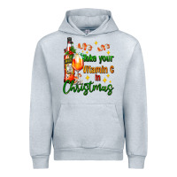 Heather Grey take your vitamin c in christmas Urban Hoodie - AdoDesignShop