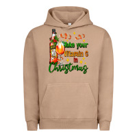 Pigment Burro take your vitamin c in christmas Urban Hoodie - AdoDesignShop