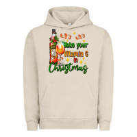 Pigment French Oak take your vitamin c in christmas Urban Hoodie - AdoDesignShop