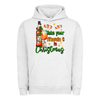 Pigment Lunar Rock take your vitamin c in christmas Urban Hoodie - AdoDesignShop