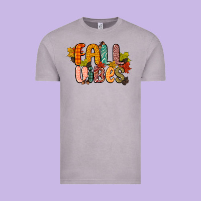 Fall Vibes Vintage Tee Designed By Cowgirlartshop