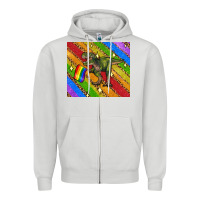 Dove Grey lgbtq dinosaur t rex tumbler Zipper Hoodie - Artiststas