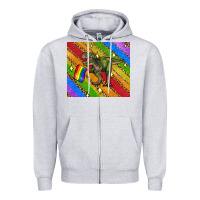 Heather Grey lgbtq dinosaur t rex tumbler Zipper Hoodie - Artiststas