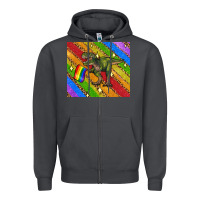 Smoke lgbtq dinosaur t rex tumbler Zipper Hoodie - Artiststas