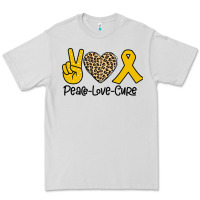 Dove Grey Peace Love Cure Premium Tee - Bettercallsaul