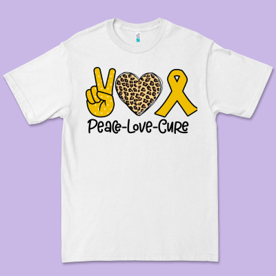 Peace Love Cure Premium Tee Designed By Bettercallsaul