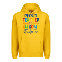 Lemon Proud teacher to au-some students Premium Hoodie - CowhideDigitalArt