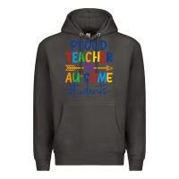 Smoke Proud teacher to au-some students Premium Hoodie - CowhideDigitalArt
