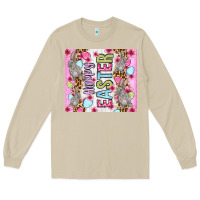 Mushroom Happy Easter bunnies eggs 20oz skinny tumbler Long Sleeve Tee - OliviaCreatesArt