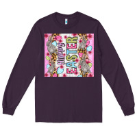 Happy Easter Bunnies Eggs 20oz Skinny Tumbler Long Sleeve Tee | Teevron