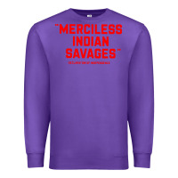 Purple merciless indian savages Premium Sweatshirt - longCreatives