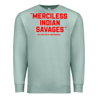 Seafoam merciless indian savages Premium Sweatshirt - longCreatives