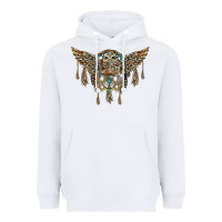 White native dream catcher with owl Heavyweight Hoodie - BarkalooDesign