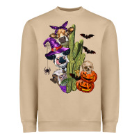 Mushroom halloween cows Heavyweight Sweatshirt - LillyAllenDesigns