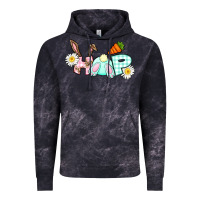 Cloud Black Hop bunny Easter Day Vintage Hoodie - CowGirlArtShop