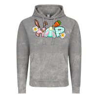 Cloud Rock Hop bunny Easter Day Vintage Hoodie - CowGirlArtShop