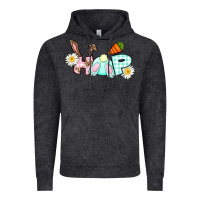 Vintage Black Hop bunny Easter Day Vintage Hoodie - CowGirlArtShop