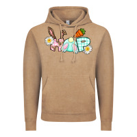 Vintage Coffee Hop bunny Easter Day Vintage Hoodie - CowGirlArtShop