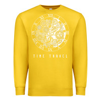 Lemon Time Travel Traveler Watch Vintage Clock Steampunk Gift Premium Sweatshirt - longCreatives