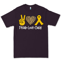 Plum Peace Love Cure Premium Tee - Bettercallsaul