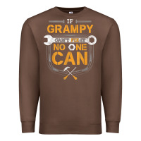 Chestnut Mens Grampy Funny Handyman Fix It Fathers Day Gift Premium Sweatshirt - longCreatives