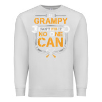 Dove Grey Mens Grampy Funny Handyman Fix It Fathers Day Gift Premium Sweatshirt - longCreatives
