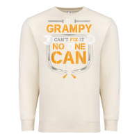 Sandshell Mens Grampy Funny Handyman Fix It Fathers Day Gift Premium Sweatshirt - longCreatives